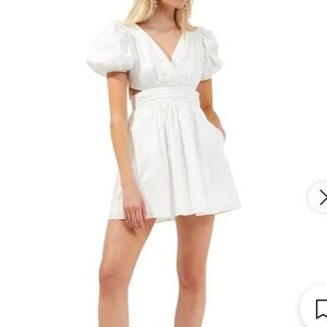 French Connection Rhodes Cotton Poplin Dress XXS